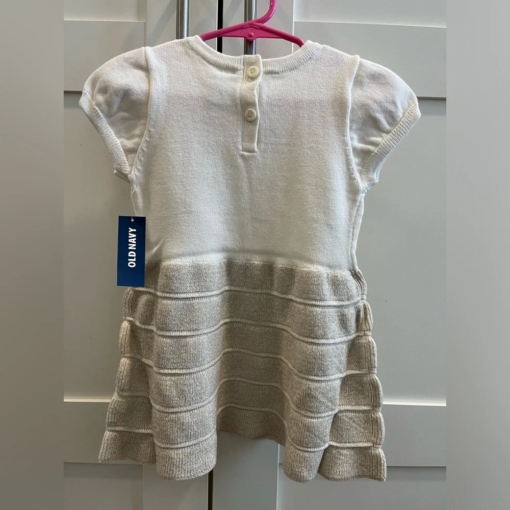 Baby holiday sweater dress 6-12 months, NWT